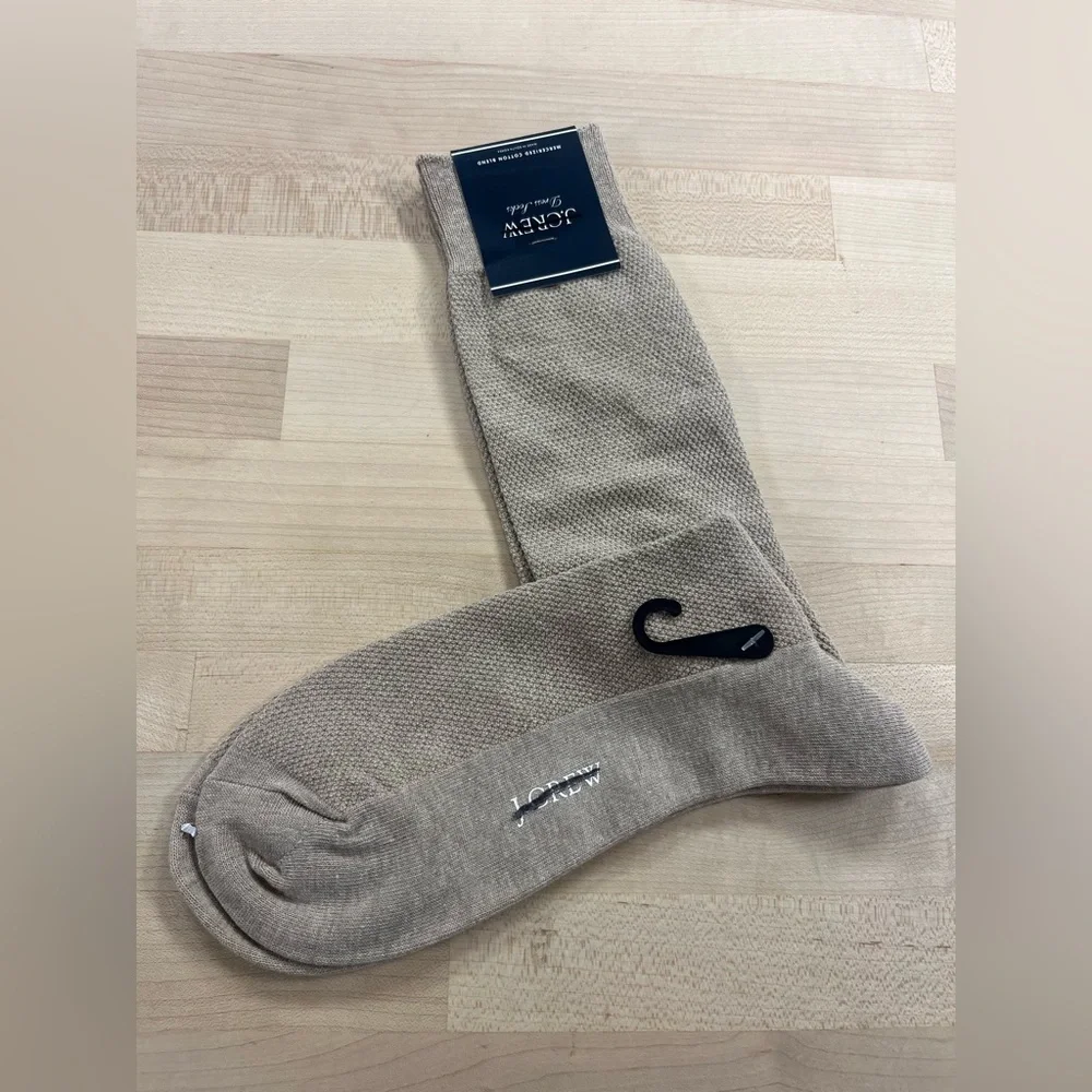 J.Crew Cotton-blend piqué socks